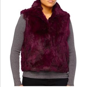 🚨FLASH SALE Adrienne Landau Textured Rabbit Fur Vest🚨